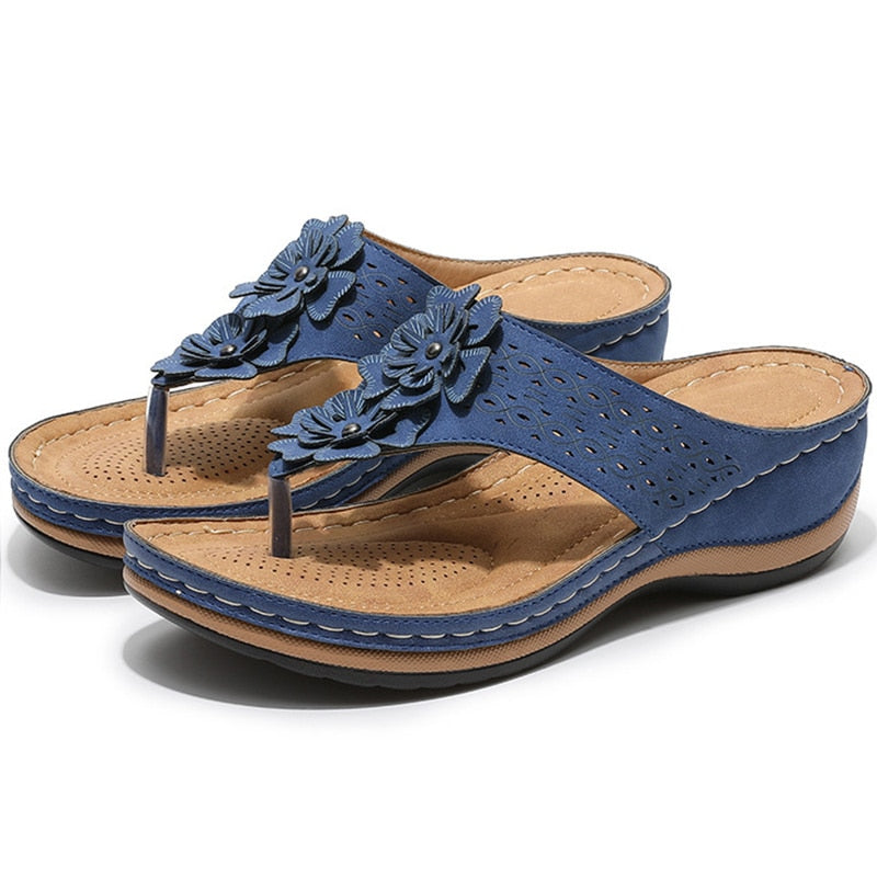 Floral Orthopedic Sandals