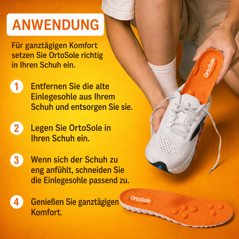 Komfort-Einlegesohlen für den ganzen Tag