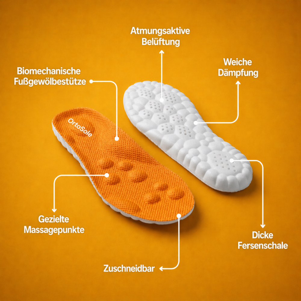 Massage-Einlegesohlen