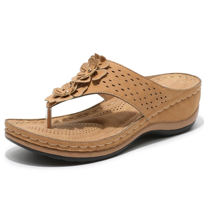 Floral Orthopedic Sandals