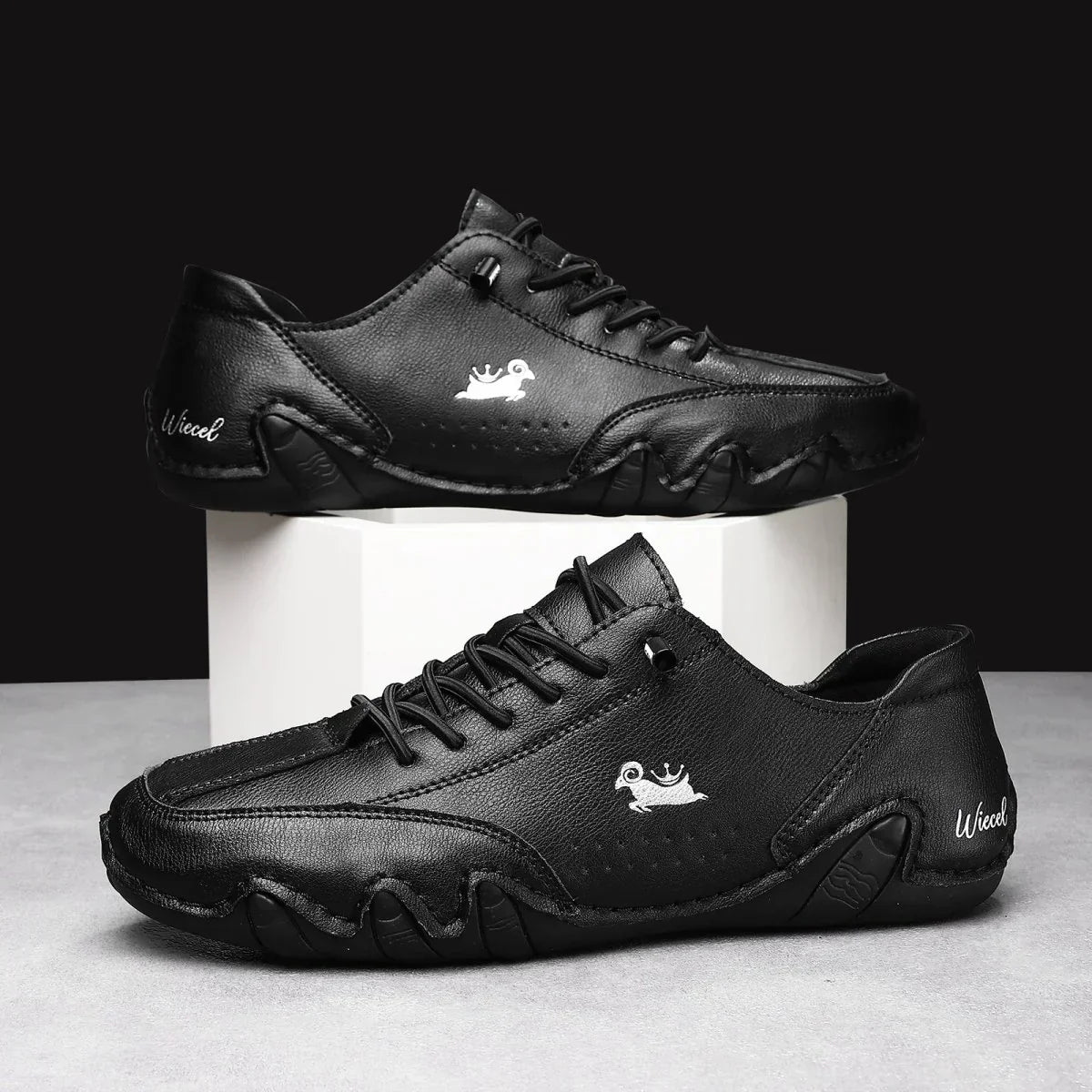 Wiecel™ • Premium Leather Barefoot Shoes for Ultimate Comfort